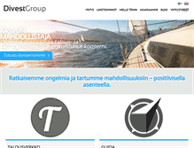 Tablet Screenshot of divestgroup.fi